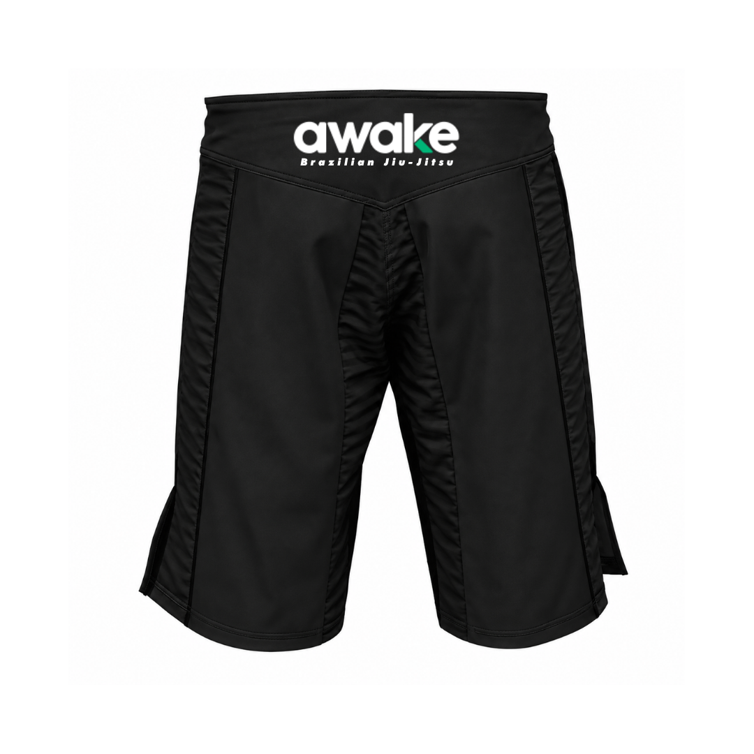 Grappling Shorts - Black - UFlow x Awake BJJ