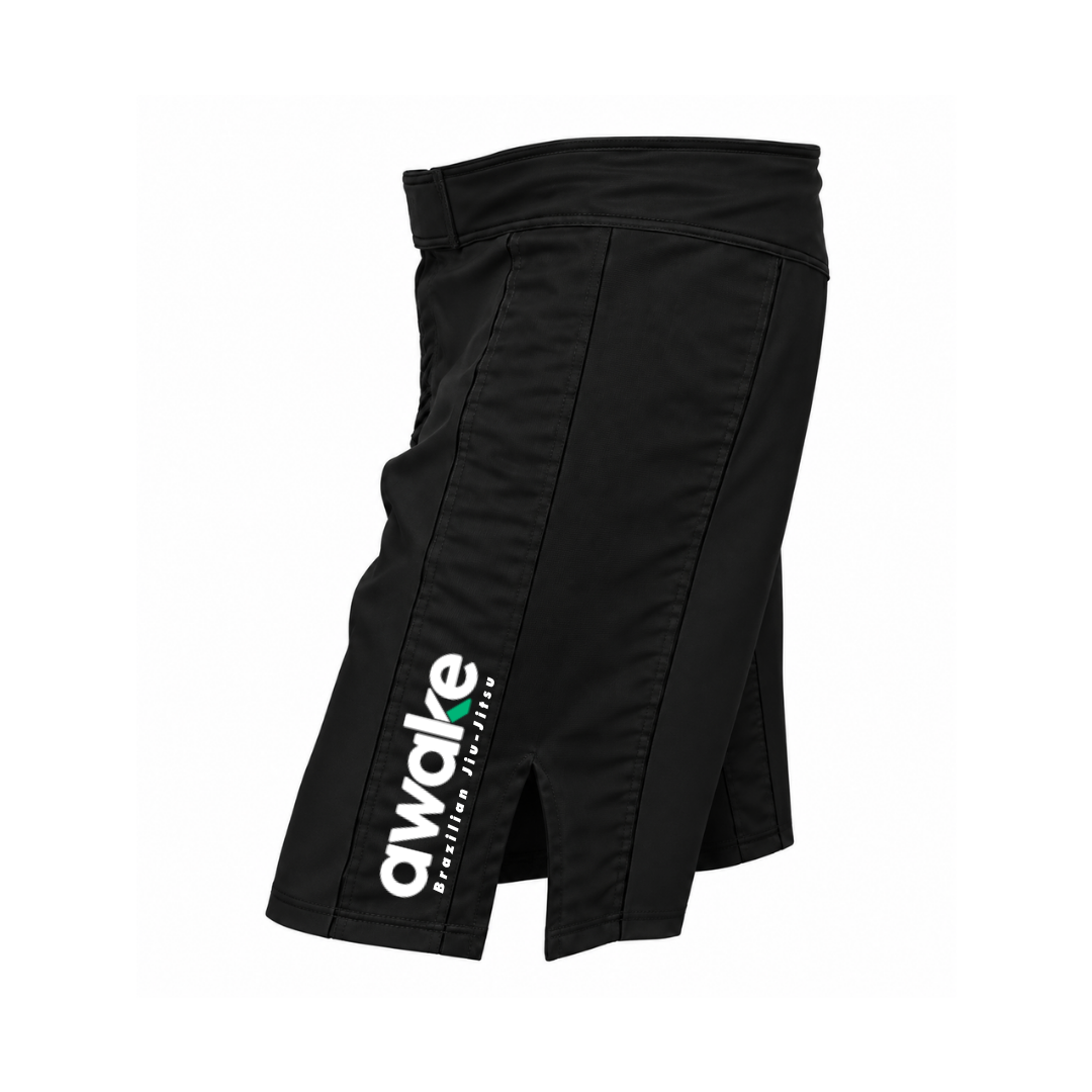 Grappling Shorts - Black - UFlow x Awake BJJ