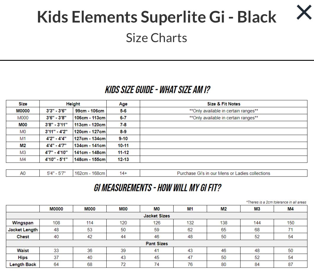 Kimono BJJ Super Light - Kids Gi